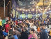 "فرحة عيد".. معرض ملابس عيد الميلاد المجيد يخدم أسر حلوان والمعصرة بأسعار مخفضة.. صور