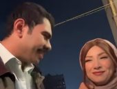 فيديو كوميدى يجمع أحمد رمزى وانتصار من كواليس فخر الدلتا على أغنية أنا عينى منك