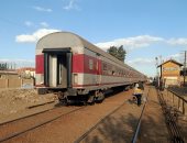 عودة حركة القطارات عقب رفع عربة قطار منوف على القضبان بمحطة الحامول