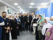 محافظ الجيزة: زيادة عدد ماكينات الغسيل الكلوى بمستشفى أبو النمرس إلى 62