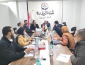 السيد القصير يتفقد غرفة عمليات حزب الجبهة الوطنية بالمنوفية في انتخابات البرلمان 2025