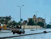 أمطار غزيرة تضرب شمال سيناء صباح اليوم والجهات التنفيذية ترفع درجة الاستعداد