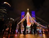 أجواء احتفالية مبهجة فى شوارع تايوان لاستقبال العام الجديد 2026