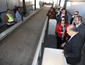 منال عوض ومحافظ قنا يتفقدان مشروع مصنع المعالجة الميكانيكية والبيولوجية بقوص