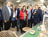 وزيرة التنمية المحلية ومحافظ قنا يتفقدان المنطقة الصناعية بقفط