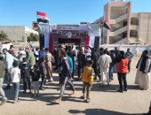 إقبال كثيف من الناخبين على لجان جولة الإعادة بشمال سيناء