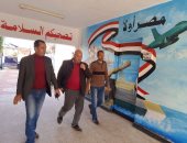 رئيس مدينة منوف يتفقد سير العملية الانتخابية داخل وخارج اللجان