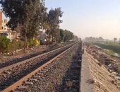 مصرع شاب صدمه قطار أمام قرية عرب البياضين بالشرقية