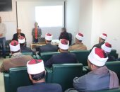 وكيل الأوقاف بسوهاج يتفقد لجان المقابلات الشفوية لاستخراج تصاريح خطابة بالمكافأة