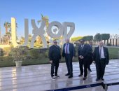 تفتيش أمنى وبيئى لمطار الأقصر ومواقع البالون الطائر بالبر الغربى