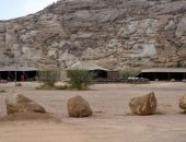 إقبال على مواقع التخييم للاستمتاع بالأجواء الشتوية فى حائل بالسعودية