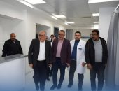 رئيس الهيئة العامة للتأمين الصحى يتفقد تطوير مستشفى مدينة نصر