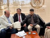 عقد قران ابنة أحمد سليمان على المغربي محمود بنتايج لاعب الزمالك.. صور