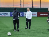 منتخب مصر يواصل تدريباته استعدادا لمواجهة زيمبابوى فى كأس الأمم الأفريقية.. صور