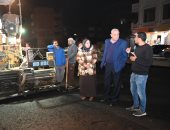 محافظ الغربية يتابع رصف مصرف الزهار وتطوير حديقة قطور