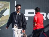 عريس الأهلى يظهر فى التتش بعد انتهاء إجازة الزواج