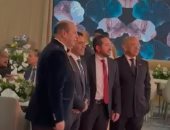 نجوم الرياضة يحضرون حفل زفاف محمود بنتايج وابنة أحمد سليمان.. فيديو