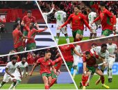 منتخب المغرب يستهل مشواره فى أمم أفريقيا 2025 بالفوز بثنائية ضد جزر القمر.. صور 