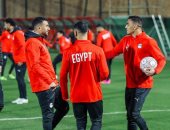 منتخب مصر يختتم تدريباته استعدادا لمواجهة زيمبابوى غدا.. صور