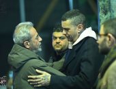 صبرى فواز وعمرو سليم وشيرين ودنيا عبد العزيز يشاركون فى عزاء سمية الألفى