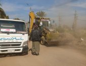 محافظة سوهاج: رفع أكثر من 50 طن مخلفات بحملة فى جهينة