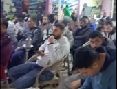 أجواء احتفالية بمقاهي كفر الشيخ اثناء متابعة مباريات المنتخب في بطولة كأس أفريقيا