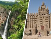 مالى Vs زامبيا.. مسجد جينيه وشلالات كالامبو أبرز الأماكن الأثرية
