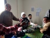 إدارة الشيخ زويد التعليمية تستقبل فريق حملة 100 مليون صحة للكشف المبكر عن الأمراض