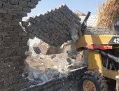 محافظة سوهاج: إزالة 3 حالات بناء مخالف بقرى البلينا