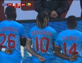 الكونغو الديمقراطية تتفوق على بنين بهدف فى الشوط الأول بأمم أفريقيا