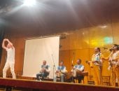 فرقة بورسعيد السمسمية تحيى احتفال نقابة الصحفيين بعيد النصر