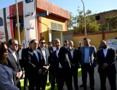 رئيس الوزراء يتفقد محطة رفع "الفهميين" فى الصف للصرف الصحى