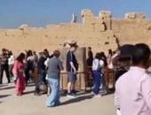 رحلة إلى قلب التاريخ.. قطار الشباب في ضيافة معابد الكرنك