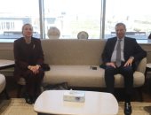 ‎وزير الزراعة يستقبل الأمين التنفيذى لاتفاقية الأمم المتحدة لمكافحة التصحر