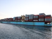 قناة السويس تشهد عبور سفينة الحاويات العملاقة CMA CGM JACQUES SAADE