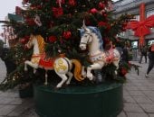 أشجار عيد الميلاد وزينة بابا نويل.. روسيا تتزين استقبالا لـ 2026