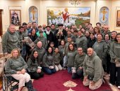 البابا تواضروس يستقبل وفدا من أبناء إيبارشية سيدنى بالمقر البابوى