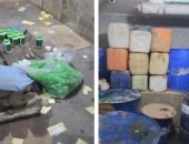 ضبط مصنع ومخزن للمبيدات المغشوشة ومتهم بحيازة مواد مخدرة بقيمة 10 ملايين جنيه