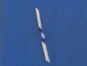 شاهد ..قمر ستارلينك المعطّل فى مداره قبل احتراقه فى الغلاف الجوى