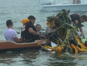 إنقاذ امرأة من حطام طائرة إسعاف مكسيكية سقطت فى تكساس.. فيديو