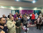 أبو العينين عضو التحالف الوطني تحتفل باليوم العالمي لذوي الهمم 