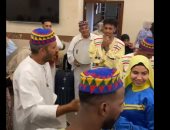 ألحان نوبية في المدينة الشبابية بأسوان خلال استقبال فوج قطار الشباب.. فيديو