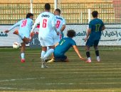 الزمالك يحسم الشوط الأول أمام بلدية المحلة فى كأس مصر بهدف ناصر منسي