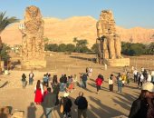 ليلة رأس السنة فى حضرة الفراعنة.. معابد الأقصر تشهد توافد كثيف من دول العالم