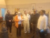 رئيس مياه القناة يشهد الاختبارات العملية للوظائف الفنية بالشركة