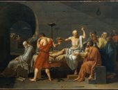 جاك لوى دافيد.. لحظة موت سقراط فى لوحات الفنان التشكيلى