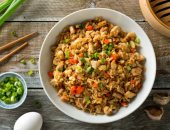 طريقة عمل الأرز بالخضار على طريقة المطاعم.. وصفة سهلة ولذيذة