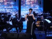 أنوشكا تتألق فى حفل رأس السنة مع المايسترو علاء عبد السلام بدار الأوبرا