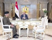 الرئيس السيسى يستقبل القائد العام للقوات المسلحة وزير الدفاع والإنتاج الحربي