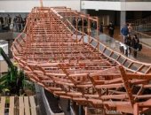 تعرف على مركب خوفو الشمسى بعد بدء تجميعه فى المتحف الكبير